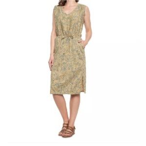 Prana Ecotropics Dress in Khaki Small